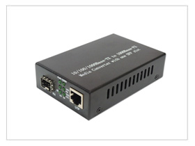 Unmanaged Giga SFP Media Converter