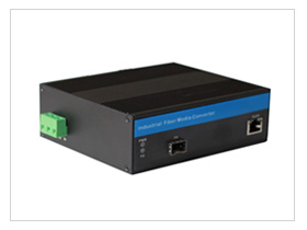 Industrial Unmanaged Giga SFP Media Converter